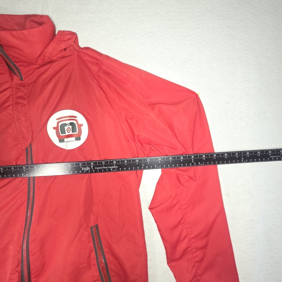 Target Red Windbreaker Jacket - Picture 5 of 7